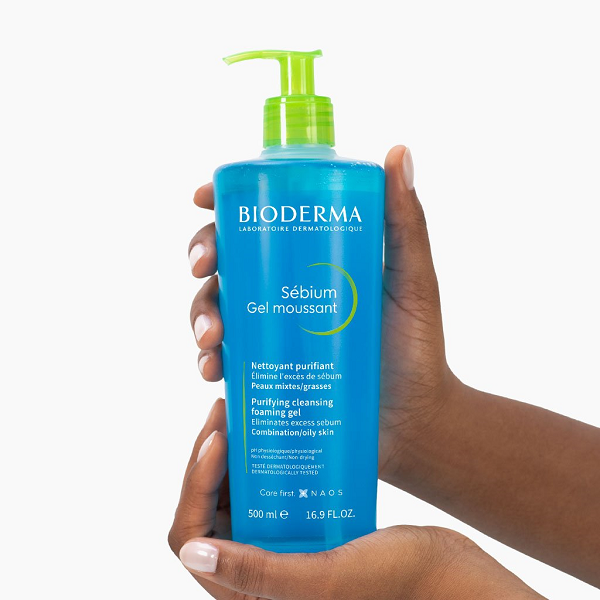 Bioderma - Sebium purifying cleansing foaming gel pump