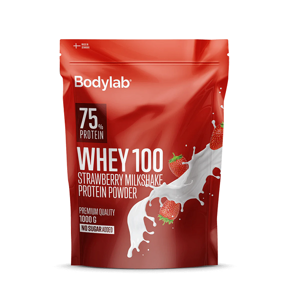 Bodylab - Whey 100 Strawberry Milkshake Protein Powder