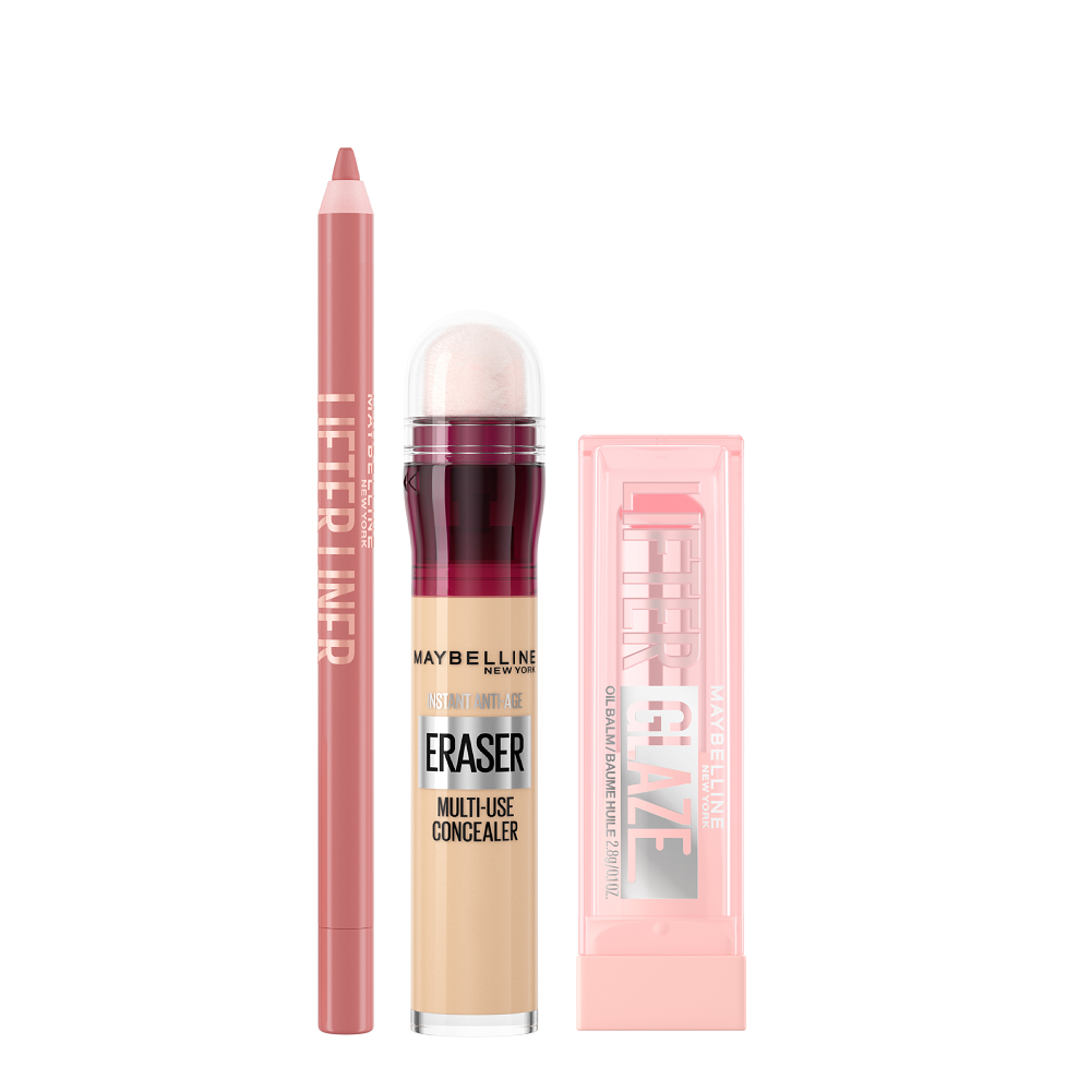 Brave Together Bundle - Maybelline Lifter Liner, Lifter Glaze & Eraser Concealer