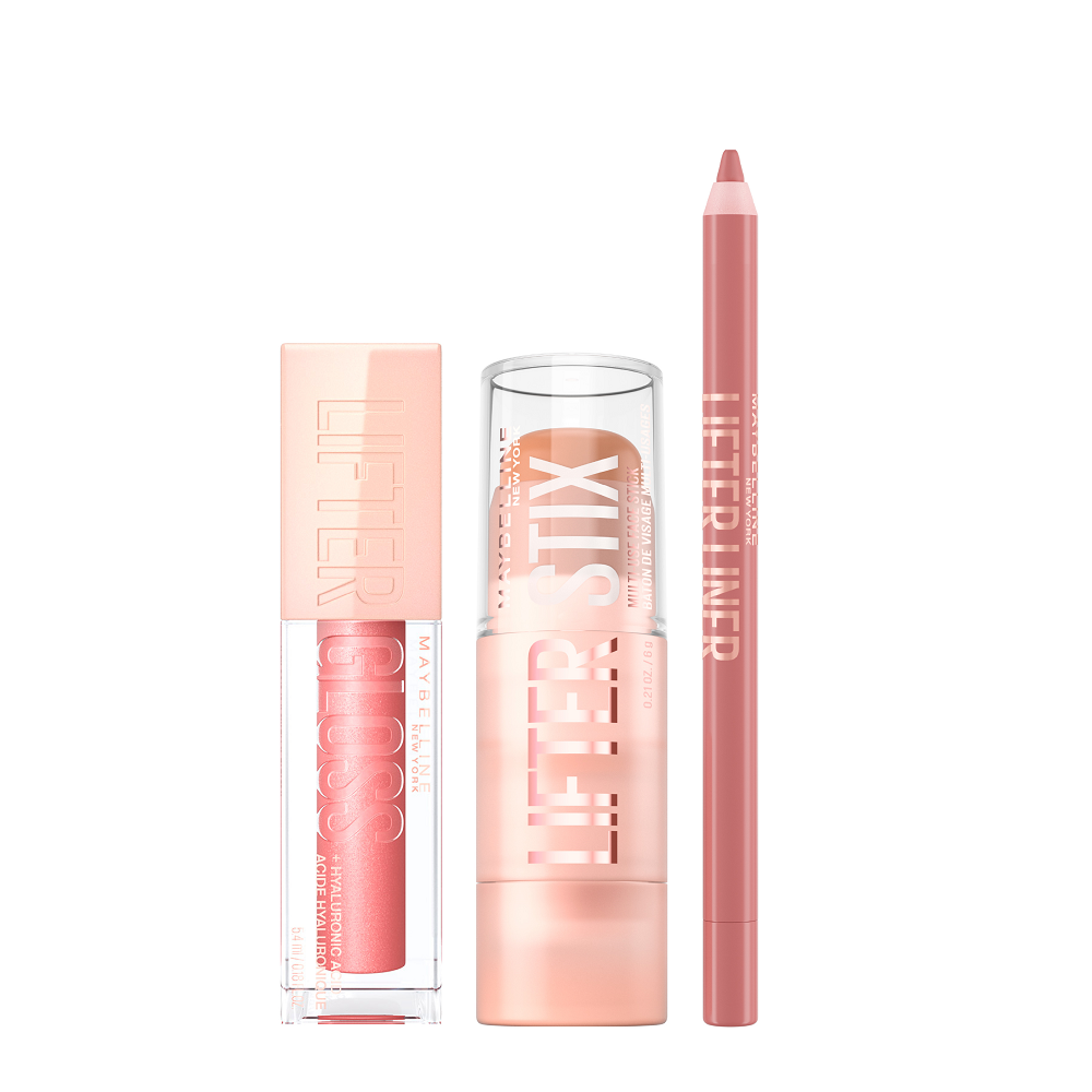 Brave Together Bundle - Maybelline Face Lifter Stix, Lifter Gloss & Lifter Liner