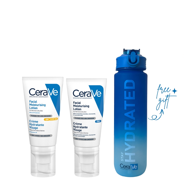Cerave - Facial Moisturising Lotion PM & Facial Moisturising Lotion AM SPF 25 Bundle
