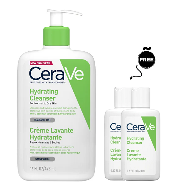 Cerave - Hydrating Cleanser For Normal To Dry Skin