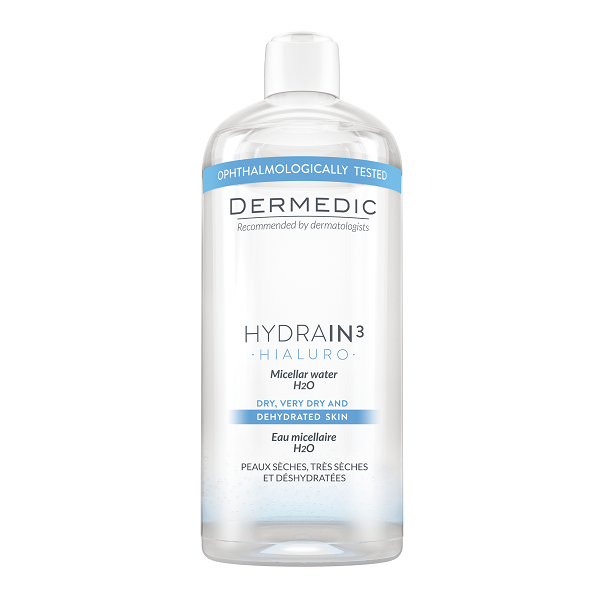 Dermedic - Hydrain 3 Hialuro Micellar Water H2O