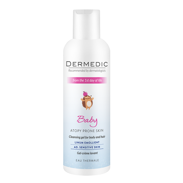 Dermedic - Baby Atopy Prone Skin Cleansing Gel For Body & Hair