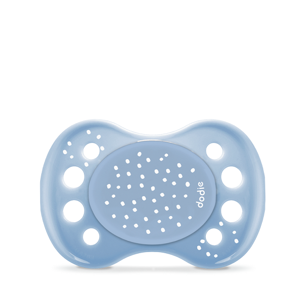 Dodie - Anatomical Soother 0-6 months Happy Life Boy A95