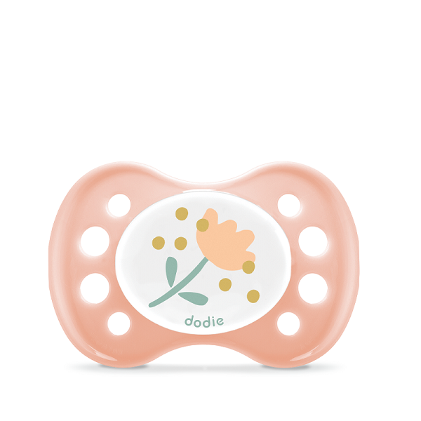 Dodie - Anatomical Soother 0-6 months Happy Life Girl A94