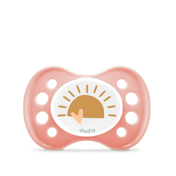 Dodie - Anatomical Soother 0-6 months Happy Life Girl A94