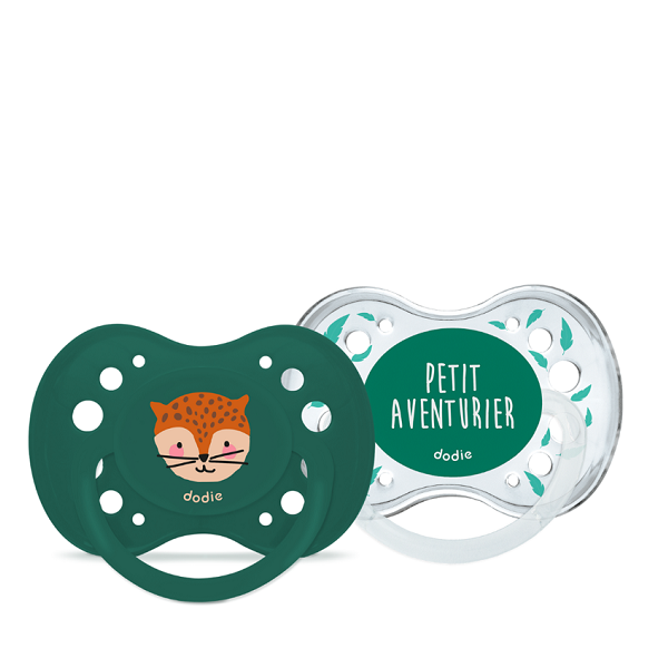 Dodie - Anatomical Duo Soothers 18+ months Mix Tropical A3