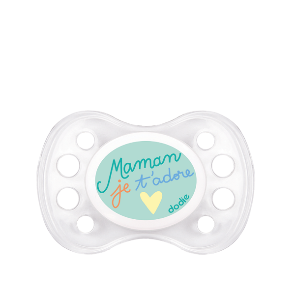 Dodie - Anatomic Soother 0-6 months Duo Dear Mummy Daddy A31