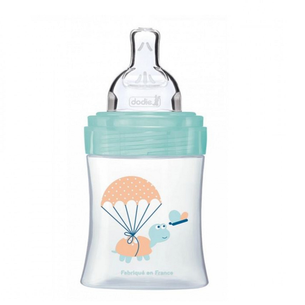 Dodie - Bottle Sensation+ Anti-Colic AIR 0-6 months Flat Teat Flow