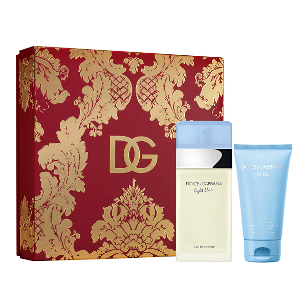 Dolce & Gabbana - Light Blue Eau De Toilette Set ( EDT 100ml + BC 50ml )