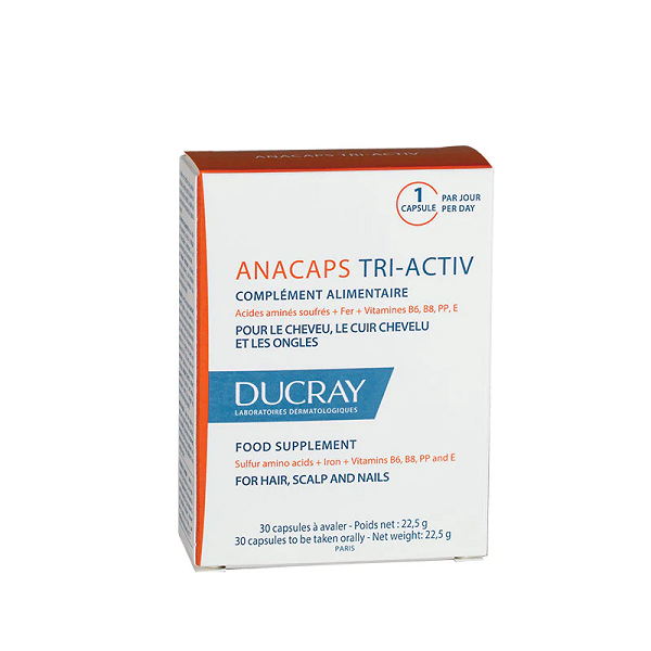 Ducray - Anacaps Tri Activ food Supplement