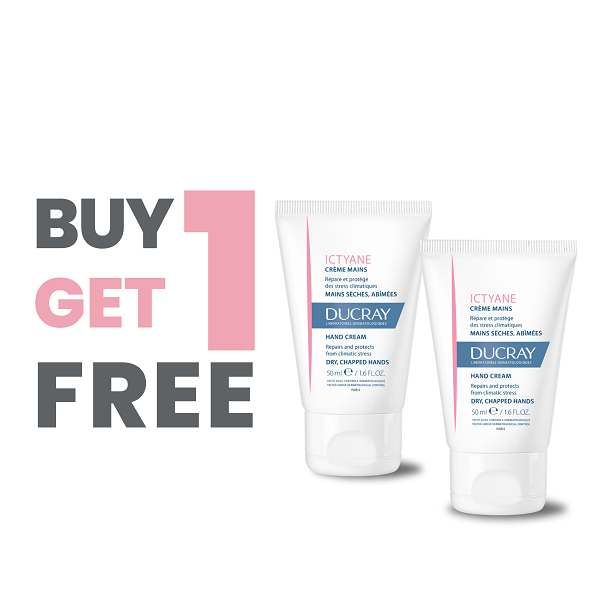 Ducray - Ictyane Hand Cream Buy 1 Get 1 Free