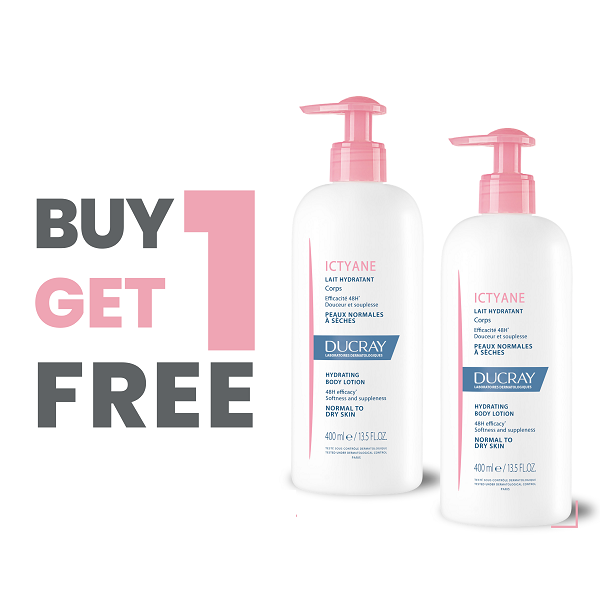 Ducray - Ictyane Hydrating Body Lotion Buy 1 Get 1 Free