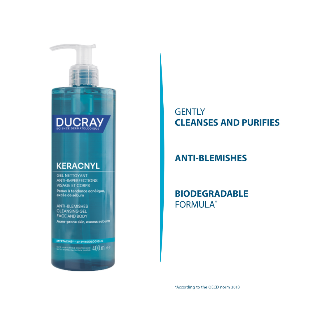 Ducray - Keracnyl Foaming Gel