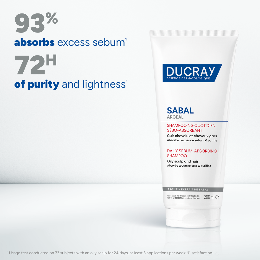 Ducray - Sabal Argeal Daily Sebum Absorbing Shampoo
