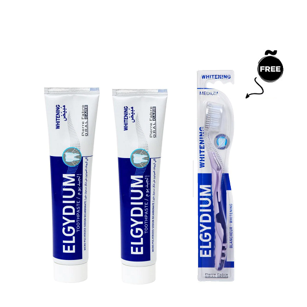 Elgydium - Whitening Toothpaste Duo Pack Bundle