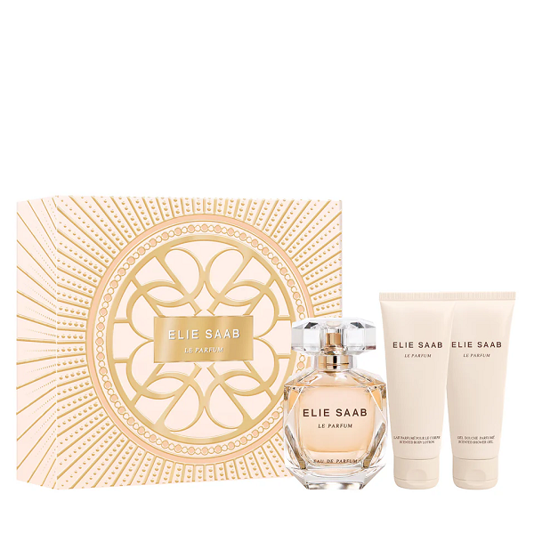 Elie Saab - Le Parfum Eau De Parfum Set ( EDP 90ml + SG 75ml + BL 75ml )