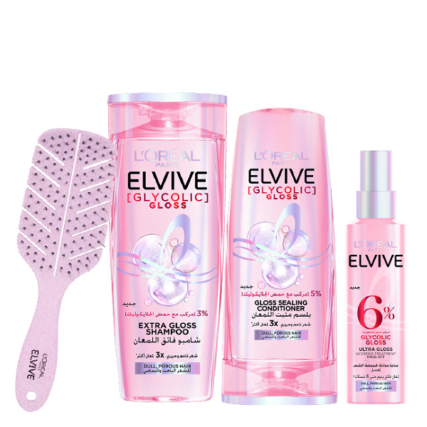 Elvive - Glycolic Gloss Hair Care Bundle