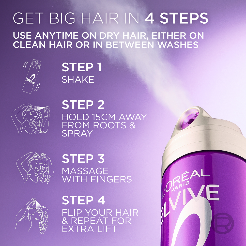 Elvive - Collagen Peptides Big Hair Day Refreshing Volume Spray