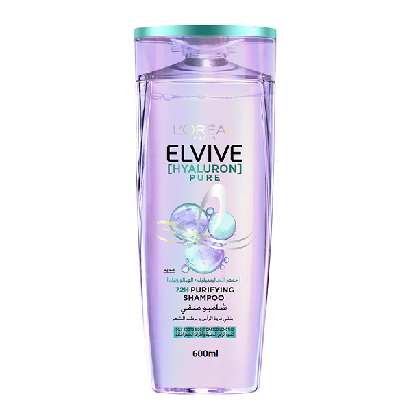 Elvive - Hyaluron Pure 72H Purifying Shampoo