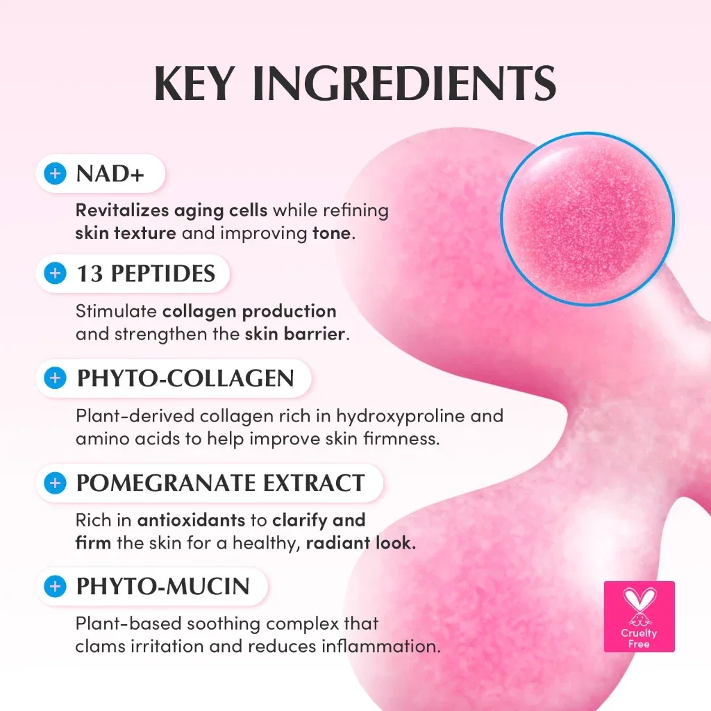 Eqqualberry - NAD+ Peptide Boosting Cream