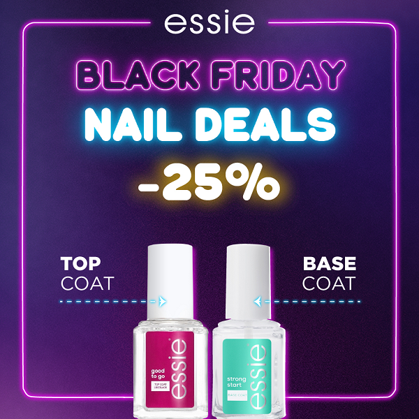 Essie - Good To Go Top Coat & Strong Start Base Coat Bundle
