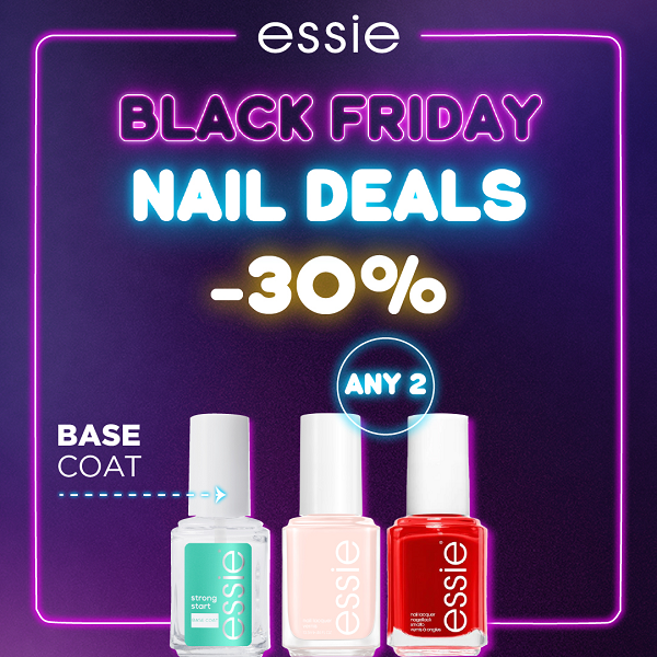 Essie - Nail Lacquer Duo Pack & Strong Start Base Coat Bundle