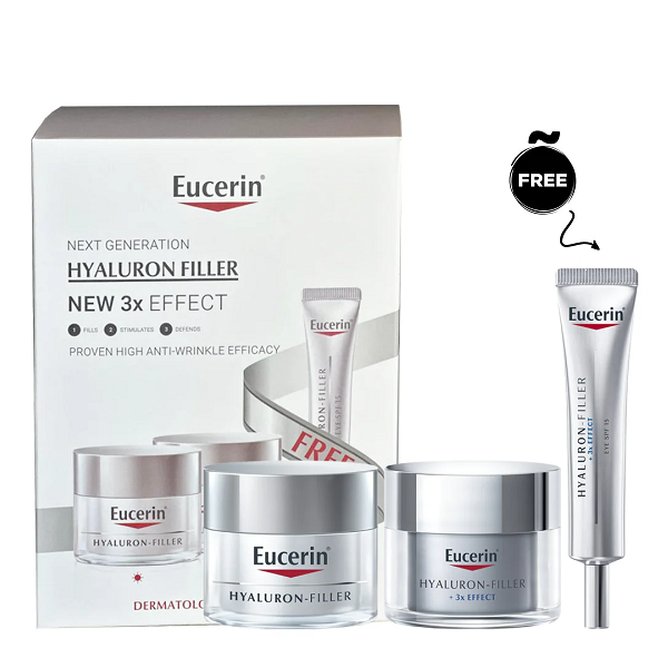 Eucerin - Hyaluron Filler 3x Effect Dry Skin Gift Set