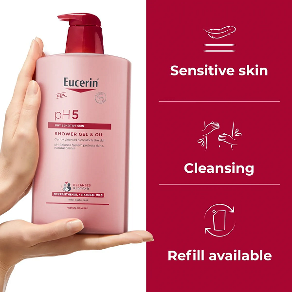 Eucerin - pH5 Shower Gel & Oil