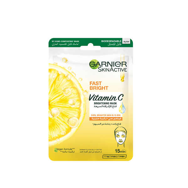 Garnier - SkinActive Fast Bright Vitamin C Brightening Mask
