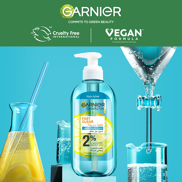 Garnier - SkinActive Fast Clear Gel Wash