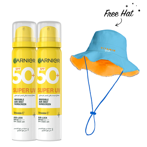 Garnier - Super UV Invisible Air Mist Sunscreen Duo Pack Bundle