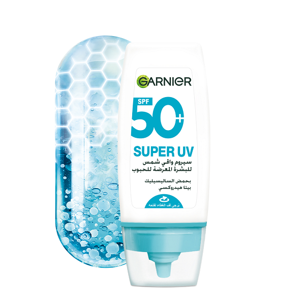 Garnier - Super UV Acne Prone Skin Sunscreen Serum SPF50+