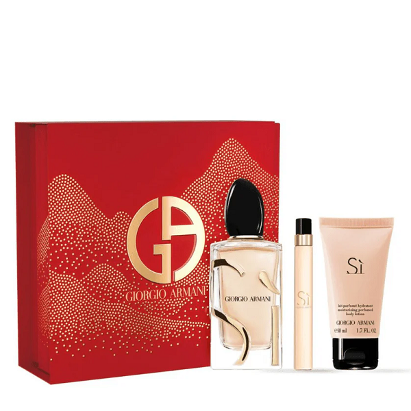 Giorgio Armani - Si Eau De Parfum Set ( EDP100ml + EDP10ml + BL50ml )