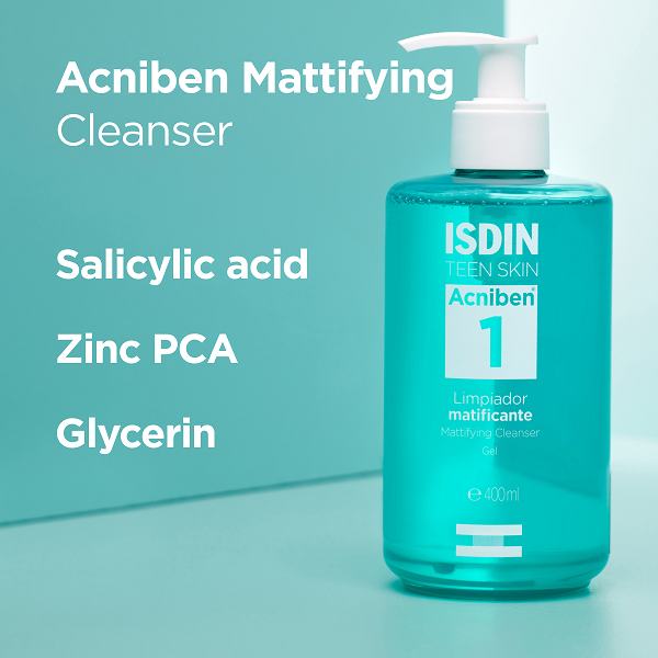 Isdin - Teen Skin Acniben Mattifying Cleanser Gel