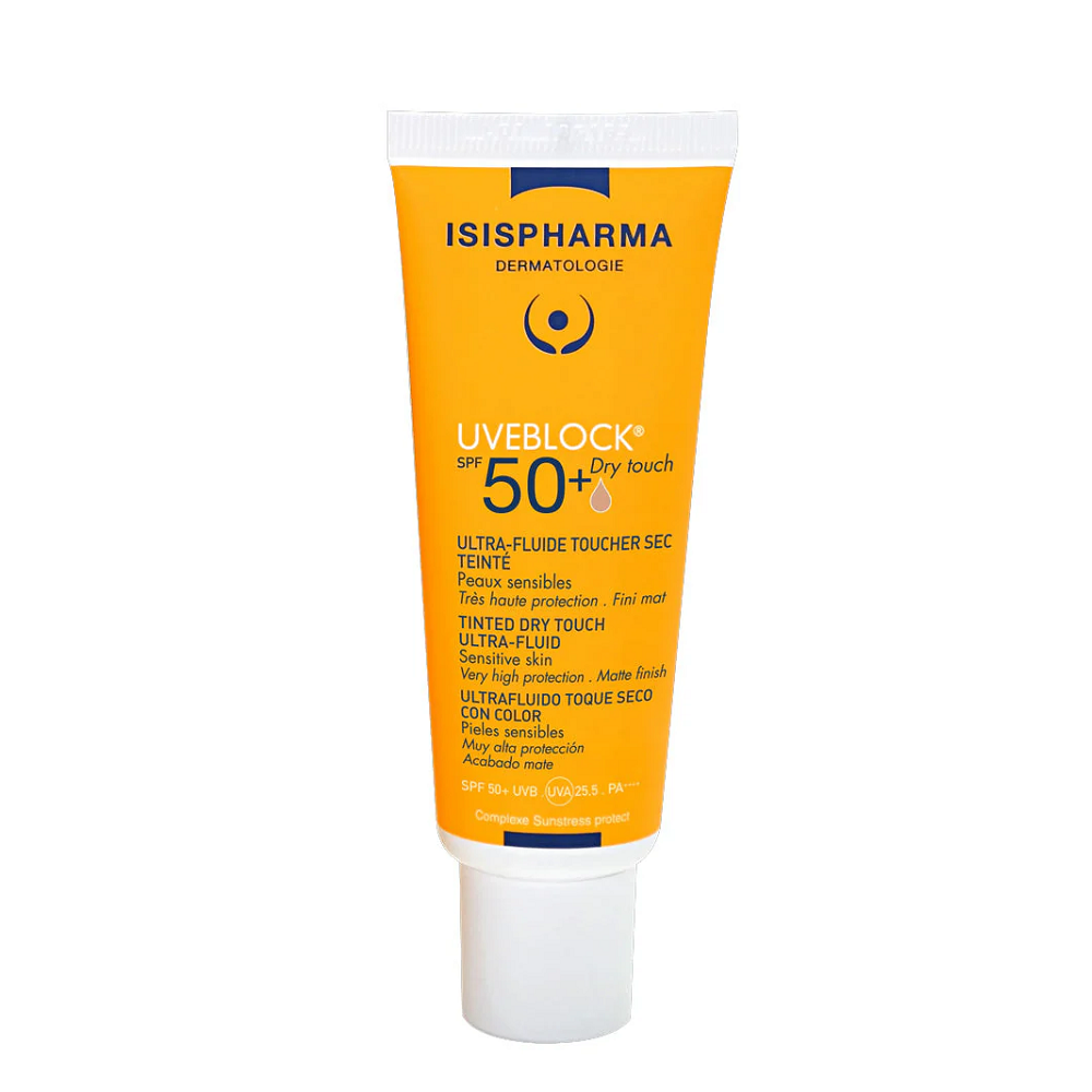 Isispharma - Uveblock Tinted Dry Touch Ultra Fluid Medium SPF50+