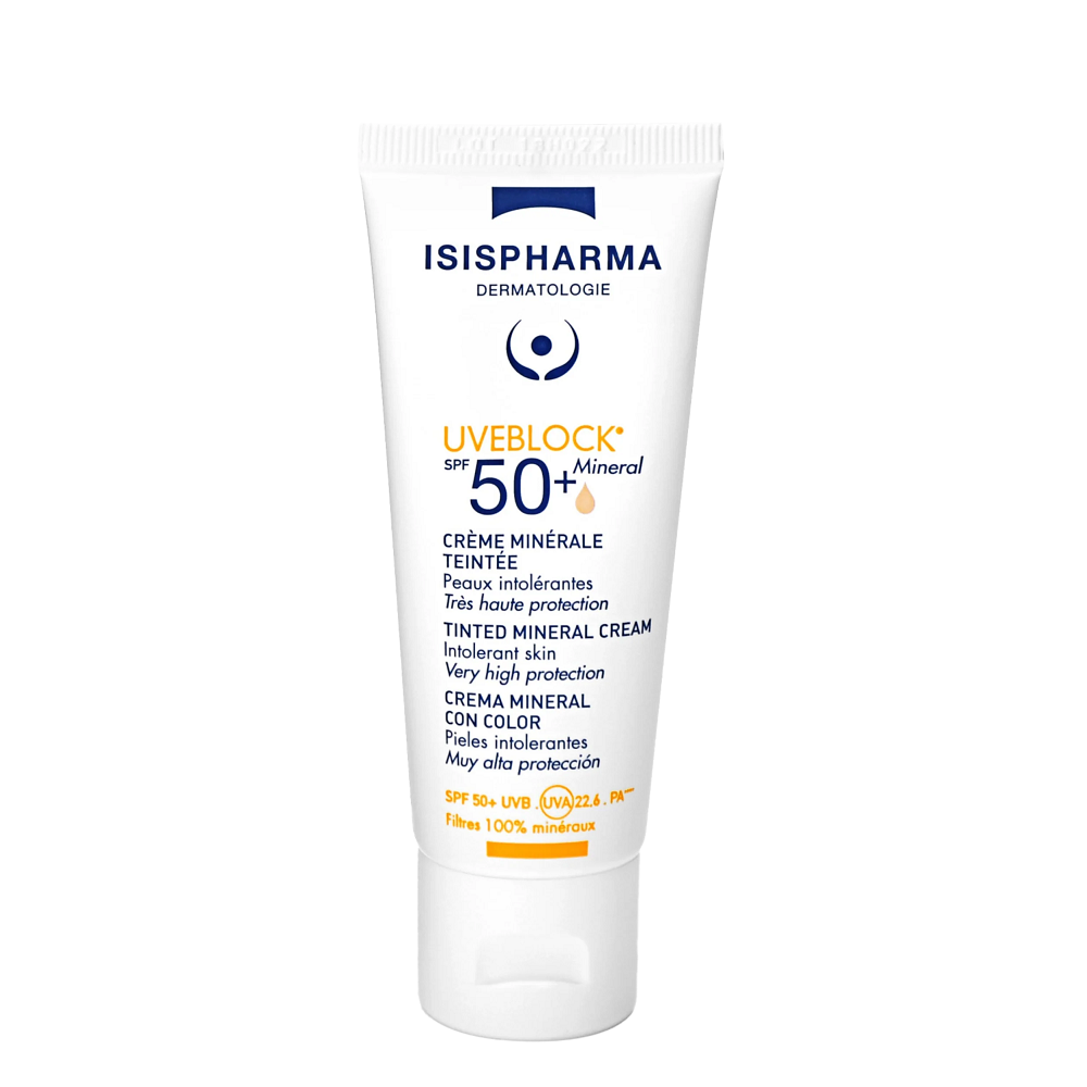 Isispharma - Uveblock Tinted Mineral Cream SPF50+