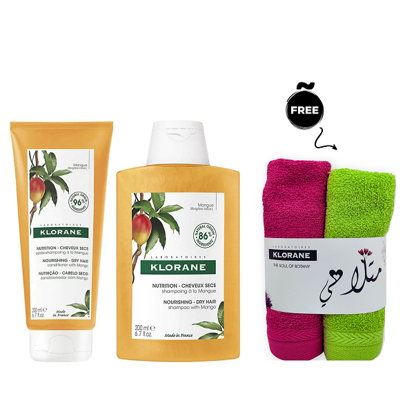 Klorane - Nourishing Dry Hair Shampoo & Conditioner Bundle