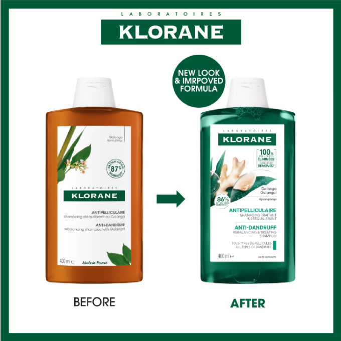 Klorane - Anti Dandruff Rebalancing & Treating Shampoo