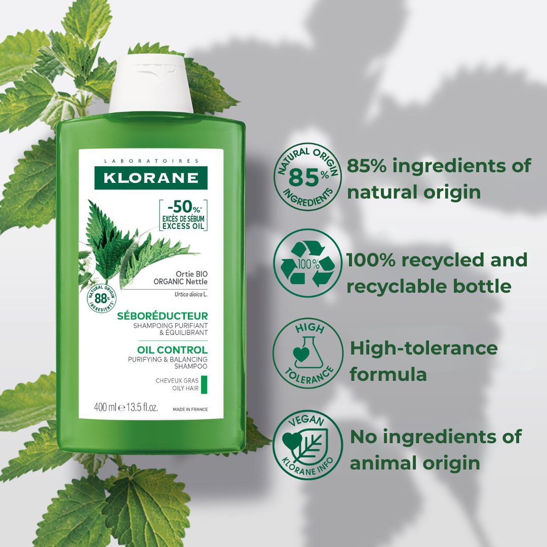 Klorane - Oil Control Shampoo Buy 2 Get 1 Free