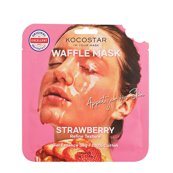 Kocostar - Waffle Mask Strawberry