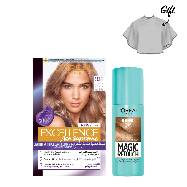 L'Oreal - Magic Retouch & Excellence Ash Supreme Bundle