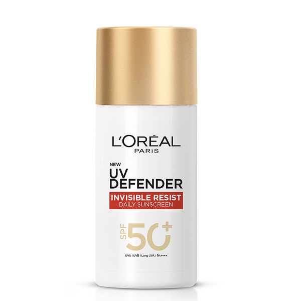 L'Oreal - UV Defender Invisible Resist Daily Sunscreen SPF50+