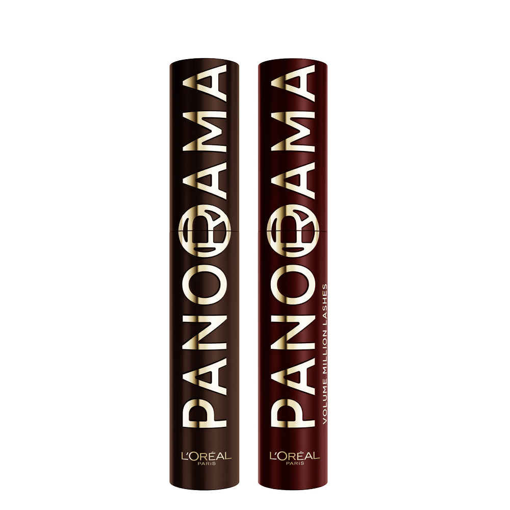 L'Oreal Paris - Panorama Mascara Brown Leather & Chromatics Bordeaux Cashmere Bundle