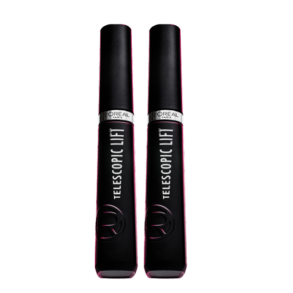 L'oreal Paris - Telescopic Instant Lift Mascara Duo Pack Bundle