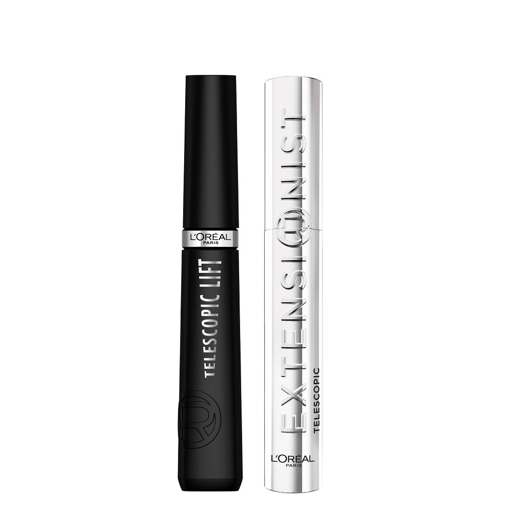 L'Oreal Paris - Telescopic Extensionist Mascara & Telescopic Lift Mascara Bundle