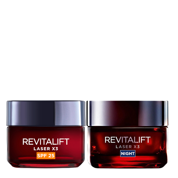 L'oreal Skin Expert - Revitalift Laser Day Cream & Night Cream Bundle