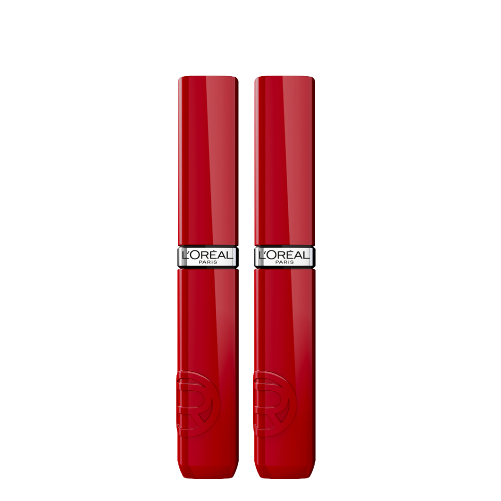 L'Oreal Paris - Infaillible Laque Resistance Lipstick Duo Pack Bundle