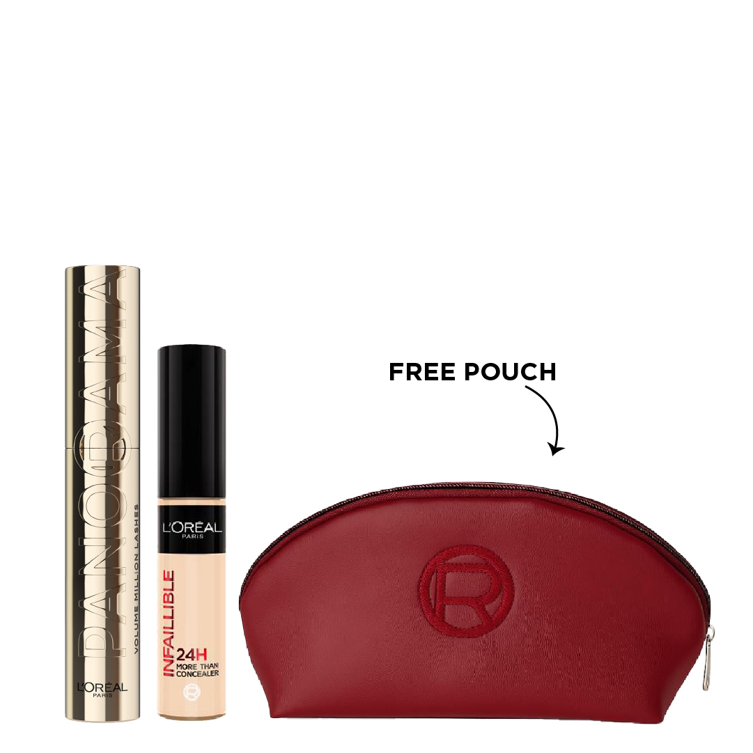 L'Oreal Paris - Panorama Mascara & Infaillible 24H More Than Concealer Bundle